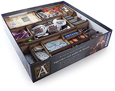The Game Doctors Brettspiel Organizer kompatibel mit Die Legenden von Andor: Die Reise in den Norden + Erweiterung Der Sternenschild