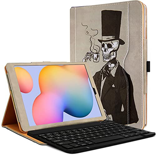 KARYLAX KJ19 - Funda Protectora para Tablet con Teclado Bluetooth Integrado para Samsung Galaxy Tab A 10.1 SM-T510