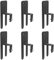 ZhouDaShu Rutschfester Matratzengreifer, Matratzen-Gleitstopper, Matratzenhalter an Ort und Stelle, Matratzenhalterung für Metallbettrahmen, verhindert Verrutschen der Matratze (2,5 cm), 6 Stück