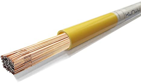 KUNWU ER70S-6 Lot de baguettes de soudage TIG en acier au carbone 3,2 mm x 36 x 0,45 kg (1,3,2 mm (1/8)
