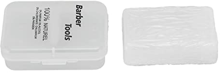 Alum Block with Storage Case, Portable Men Skin Care Post Shave Stone for Cuts Nicks, After Shave Stone for Home Travel