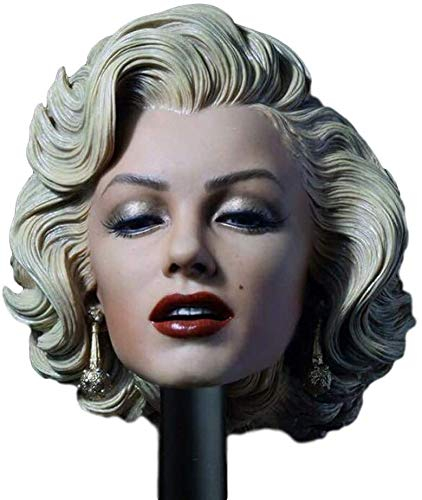 VUSLA 1/6 Scale Sexy Woman Marilyn Monroe Female Head Sculpt for Action Figure