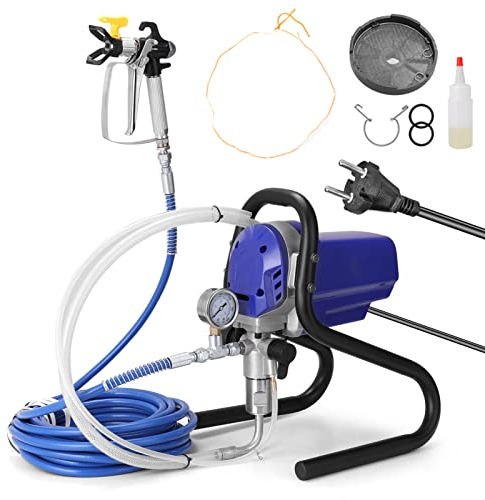 VISLONE Professionelles Hochdruck-Airless-Spritzgerät, elektrische Farbspritzmaschine, Mehrzweck-Malwerkzeug, Heimwerkerausrüstung