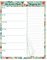 Colorage Meal Planner and Shopping List - Weekly Magnetic Notepads 7'' x 9'' Pad with Tear Off Convenient Notepad Magnet Refrigerator or Desk
