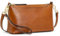 Kattee Leder-Umhängetaschen für Damen Trendige kleine Schulter-Geldbörsen und Handtaschen Wristlet-Clutch-Geldbörse mit 2 Riemen