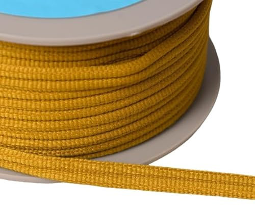 Doppelte Kordel, 9 mm, kupferfarben, Meterware