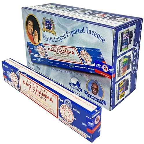 Satya Räucherstäbchen x LAVISA, Meditation, Aromatherapie, Duft (Nag Champa)