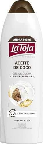 La Toja Gel de Ducha Aceite de Coco, Piel Irresistiblemente Suave, Cuidada y Llena de Vitalidad, Protege Frente la Sequedad, 600 ml