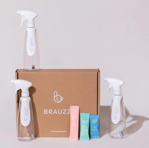 Brauzz Allzweckreiniger/Starter Set/Allzweckreiniger/Badreiniger/Glasreiniger/Nachhaltig/effektive/SilTy