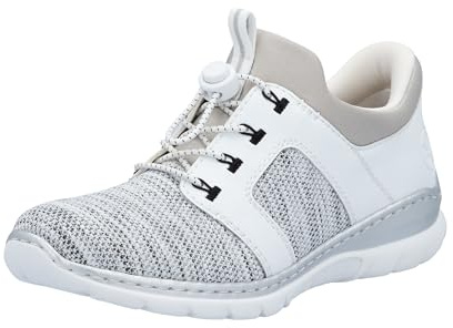 Rieker Ready 2 Go Sneaker Weite F 1/2 grau
