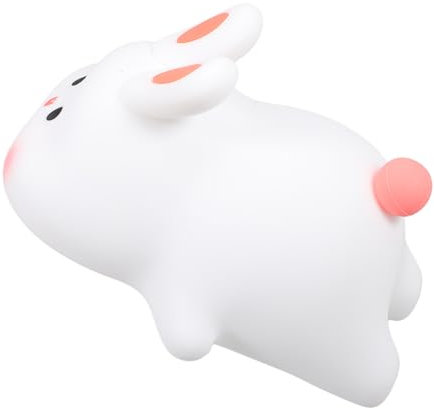 Ciieeo Bunny Nachtlicht Für Kinderzimmer Tragbare Einfarbige Led Nachttischlampe Mit Süßem Kaninchen-design Als Schlafzimmer Dekoration Für Mädchen Und Jungen Energieeffizient Und