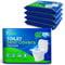 Traletry Toilet Seat Covers Disposable Flushable Travel Pack of 50 2XL-Disposable Toilet Seat Covers-Biodegradable Paper-Kids Men Women Adults Toiletries-Airplane Camping Travel Essentials Accessories