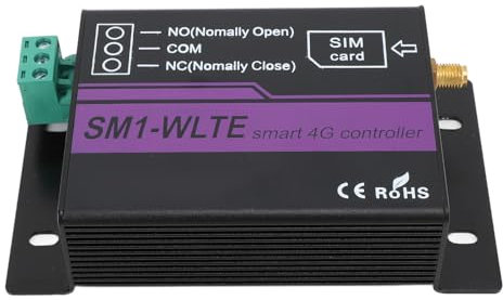 4G-SMS-Relaisschalter, Aluminium-4G-SMS-Alarm-Controller für Zuhause
