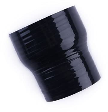 LUXERAD Straight Silicone Reducer Coupler Hose,ID 40mm to ID 50mm, 4-Ply Turbo/Intercooler/Intake Piping Industrial Hydraulic #Black