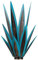 Metall-Agavenpflanzen, Outdoor-Dekoration, Tequila-Hof-Skulptur, Agaven-Metall-Rasen für Hofpflanzen, Dekorationen, Außengarten