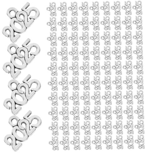 HEMOTON Metall 2025 Charm Schlüsselanhänger Charm Für Abschlussmütze Zinklegierung Kleiner Charm Tasche Hängeornament