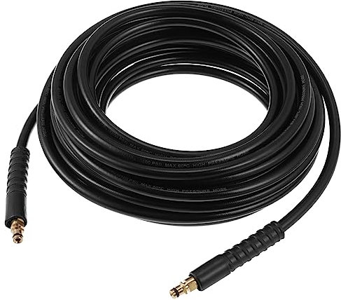 HOLIDYOYO 15M Tubo Estensione per Idropulitrice Flessibile e Resistente Compatibile per Pulizia Auto e Piscine