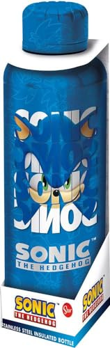 Borraccia Termica Bambini Sonic da 515ml Borraccia termica bambini sonic – 515m – Blu - borraccia Sonic, borraccia per bambini, borraccia con tappo, borraccia bambini Sonic, borraccia blu