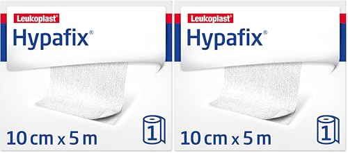 Hypafix Wide-Area Fixation, 10 cm x 5 m, 1 Roll (Pack of 2)