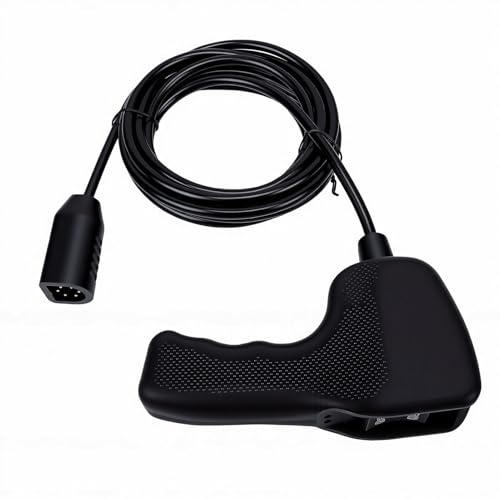 RASTKY Controller per Verricello con Filo, Telecomando per Verricello Cablato Dispositivo di Controllo Portatile Plug-in con Cavo da 12 Piedi Impugnatura Ergonomica in Gomma per