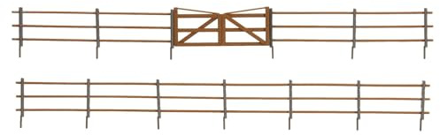 Faller 180430 Three Bar Paddock Fencing Kit 876mm II