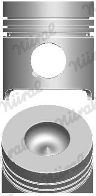 NÜRAL 87-781900-10 Kolben