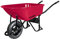 Truper - Carrello in metallo, 100 litri, con ruote pneumatiche, per lavori di costruzione e giardinaggio, capacità 580 kg