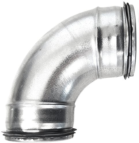 Intelmann Wickelfalzrohr Bogen Ø 80 mm 90° (80 100 125 150 160 180 200)