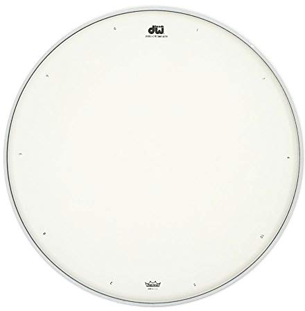 Drum Workshop Snaredrum Fell Double A weiss aufgeraut 14Zoll DRDHACW14