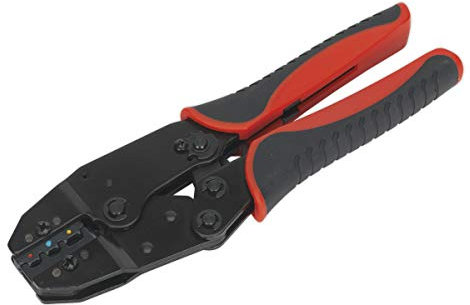 Sealey Ak385 Ratchet Crimping Tool Insulated Terminals