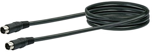 Schwaiger SVL4150 533 5m S-Video (4-polig) S-Video (4-polig) schwarz S-Video Kabel - S-Video Kabel (5 m, S-Video (4-polig, S-Video, 4-polig, männlich, schwarz)
