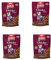 Finnern - Rinti Rinti Chicko Plus Hundesnack Leberwurstschnitten mit Huhn Bundle - 4 x 80g