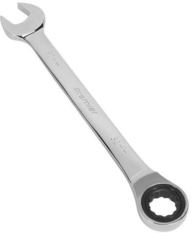Sealey Rcw32 Ratchet Combination Spanner 32Mm
