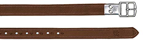 Bates Stirrup Leathers 48 Havana