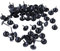 Lot de 100 clous de tapissier de qualité Noir laqué 11 mm Fabriqué en Allemagne