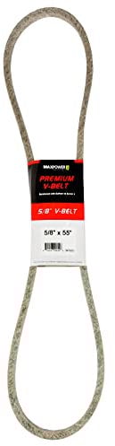 MAXPOWER | Courroies 347600, renforcé au kevlar, 5/8'' x 55'' - 5L550 - longueur extérieure L(a) 1400 mm