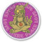 2 x 10 cm Peace Love Music Aufkleber, Symbol Hippie Marihuana Weed Camper #6033 (10 cm x 10 cm)