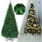 COSTWAY 240cm Künstlicher Weihnachtsbaum, Tannenbaum mit Metallständer, Christbaum PVC Nadeln, Kunstbaum Weihnachten ideal für Zuhause, Büro, Geschäfte und Hotels, Grün