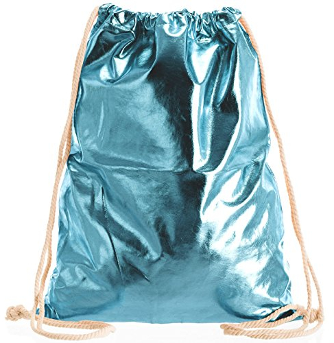 Compagno Turnbeutel Fullprint Rucksack Beutel Tasche Sport-Beutel, Rucksack Farbe:Space Aqua