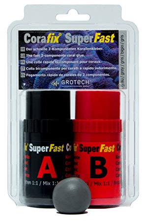 CoraFix SuperFast, grau 240g - Der schnelle 2-Komponenten Korallenkleber.