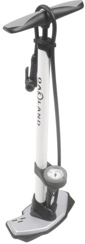 Oakland Zubehör Floor-Pump, Pro Weiß, 1814W