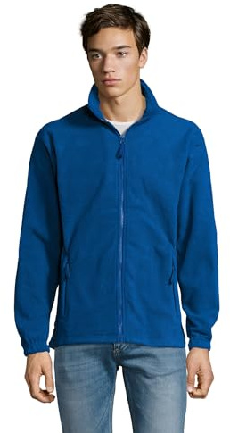 Sol's Herren Fleecejacke North (Kornblau,S)