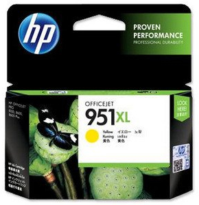 HP 951XL Tintenwagen gelb CN048AE