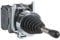 Schneider Electric, joystick controller, Harmony XB4, metal, 22 mm, 2 directions, spring return 1 NO per direction