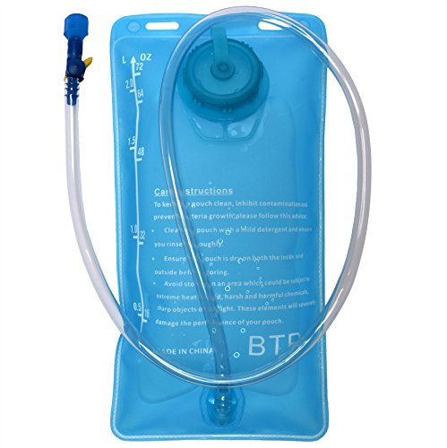 BTR Trinkblase 2L. BPA und Freies Trinkblase und Trinksystem mit Option für Reinigungs-Set
