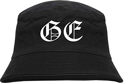 HB_Druck GE Fischerhut - Bucket Hat - Gelsenkirchen S/M Schwarz