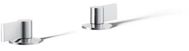 KOHLER K-77990-4-CP Components Badewannengriffe, Chrom poliert