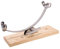 Flores Cortés 17923 Soporte de Jamonero, Acero Inoxidable, Plateado
