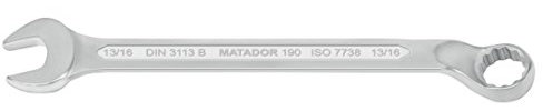 MATADOR Ringmaulschlüssel, gekröpft, 13/16 AF, 0190 8011