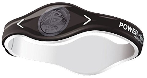 Power Balance Silikon Armband Pro Ion, Black Storm, L, IWSA09IONBLKLP